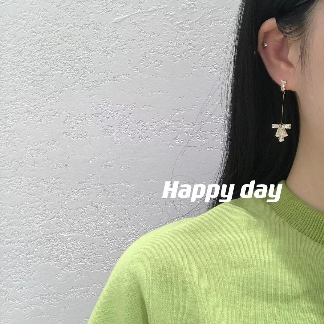 韩国Happy day饰品 银针