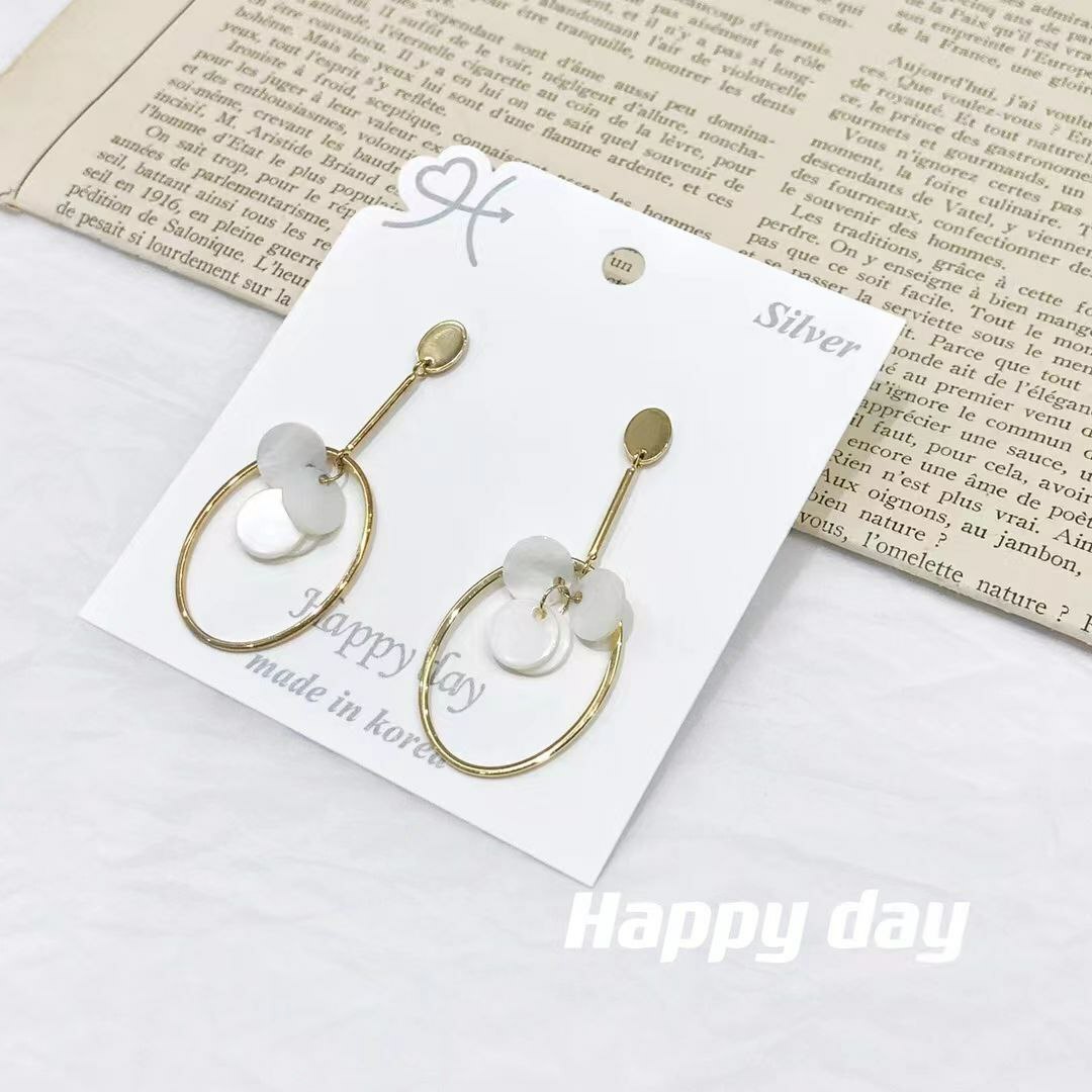 韩国Happy day饰品 银针