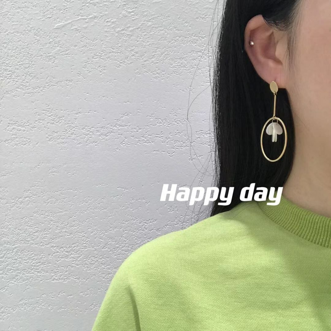 韩国Happy day饰品 银针