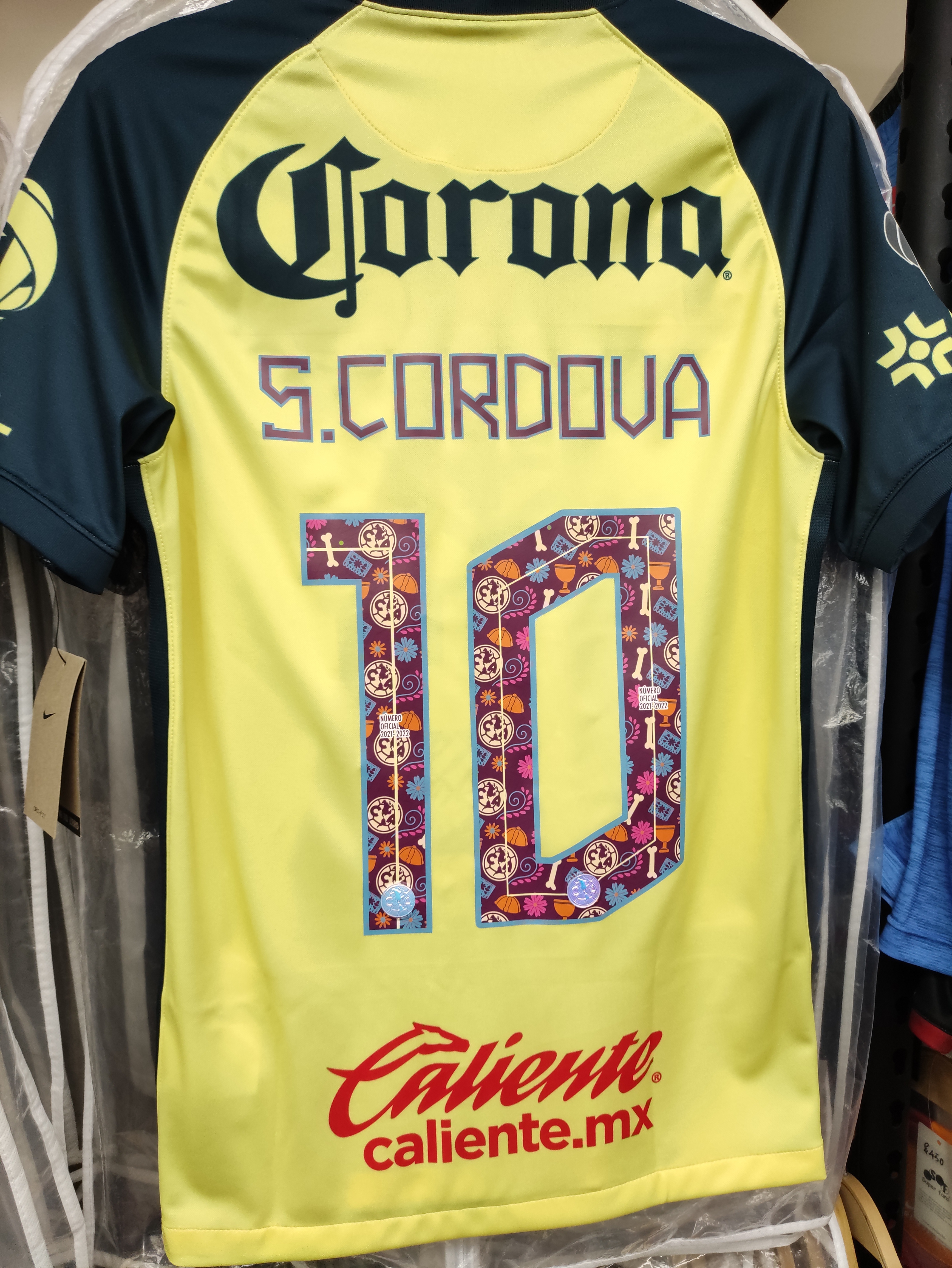 21-22阿美利加主場亡靈節版球迷版球衣