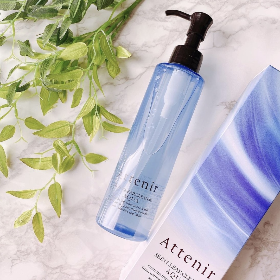 [限定] ATTENIR  Skin Clear Cleanse Aqua 艾天然清爽卸妝液 175ml