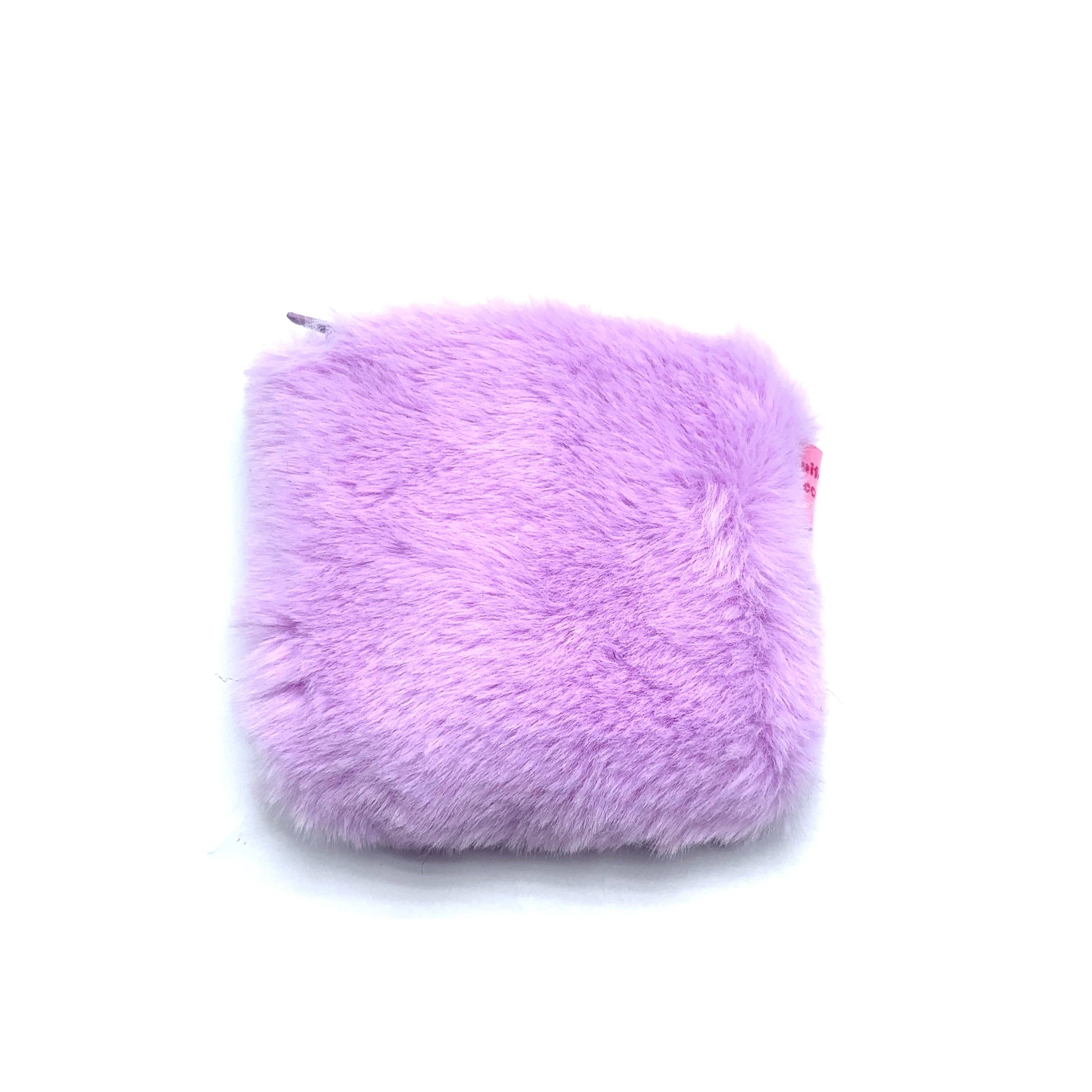 JCC 粉紫方型零錢包