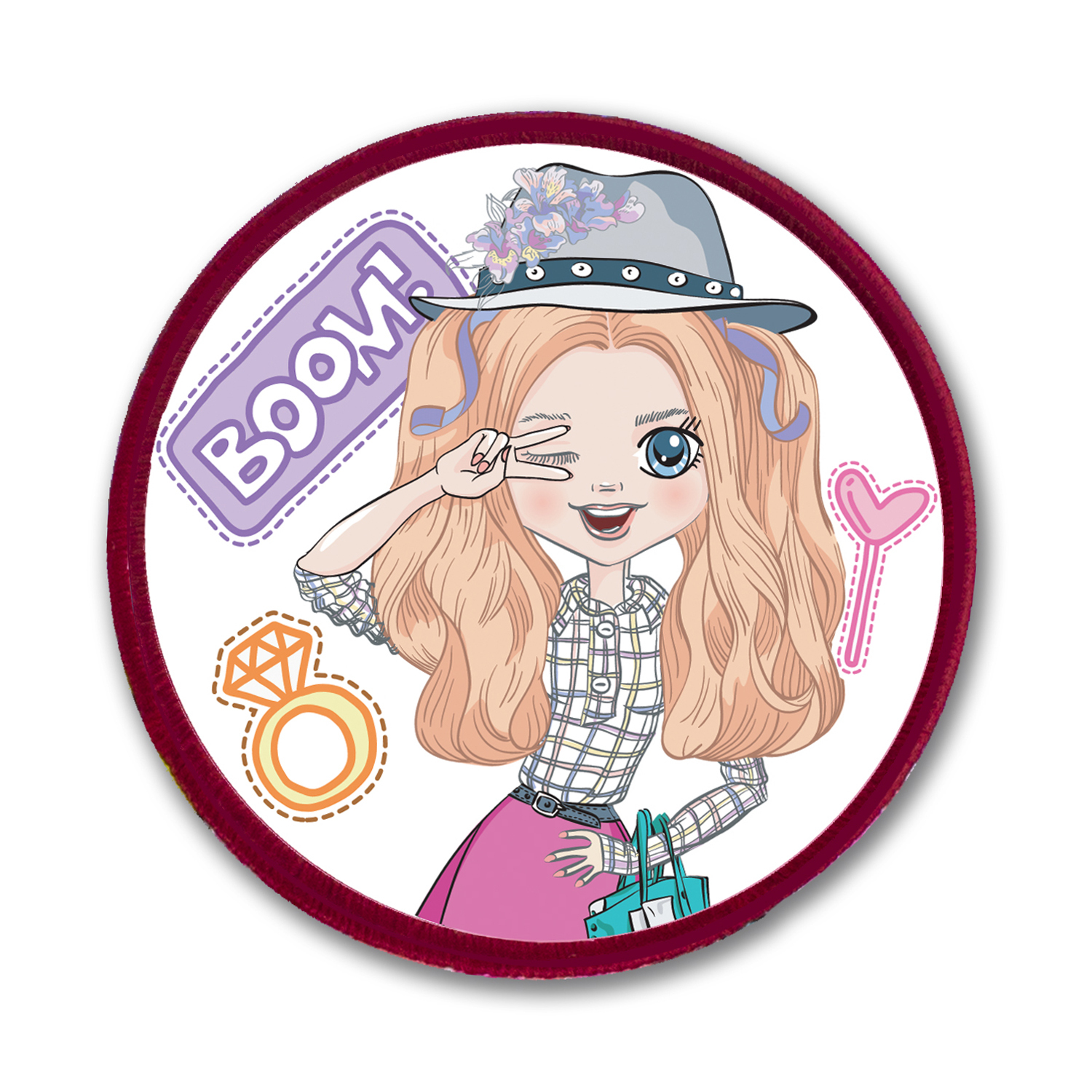 無限創意徽章 - Pretty Girl