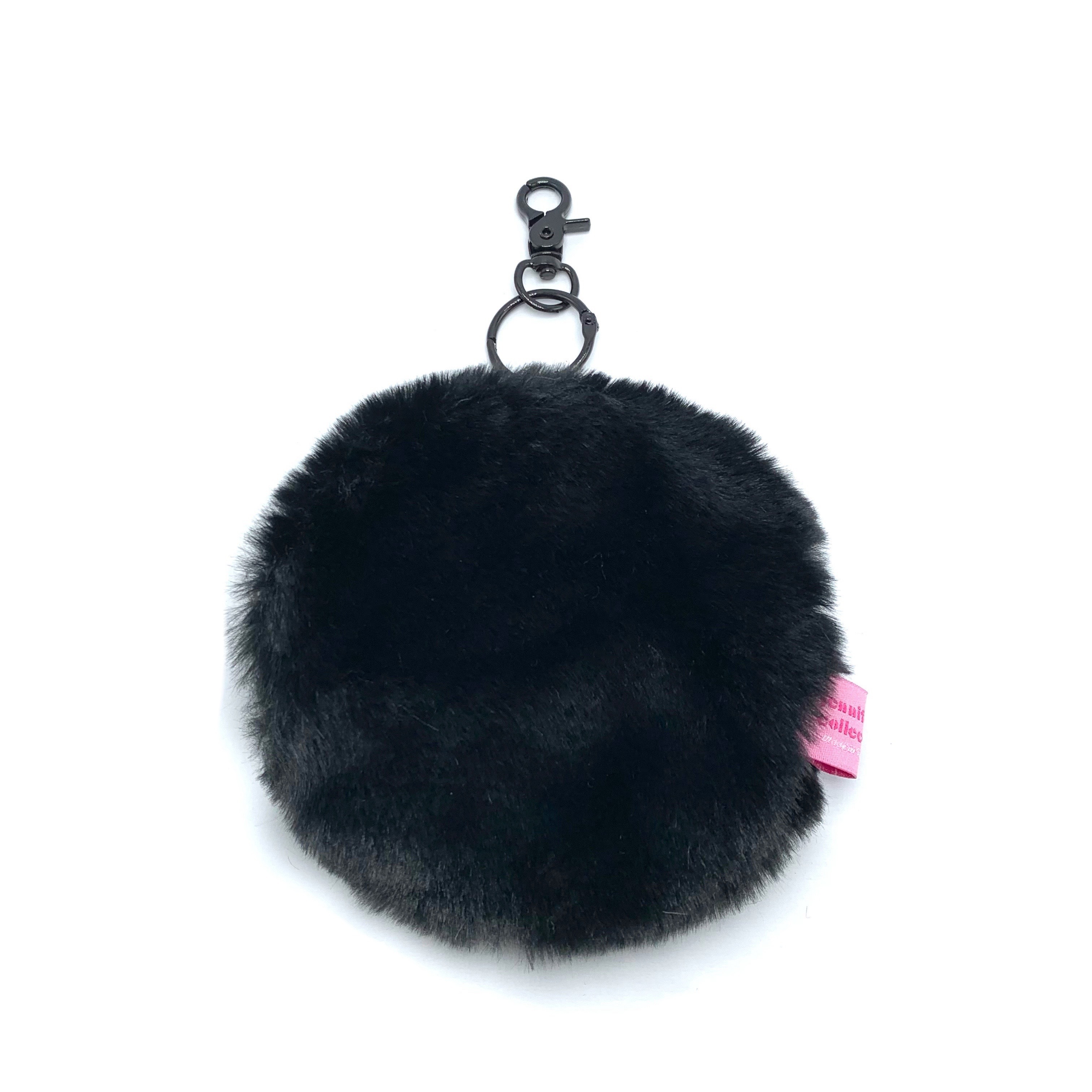 JCC 黑色圓圓零錢包掛飾