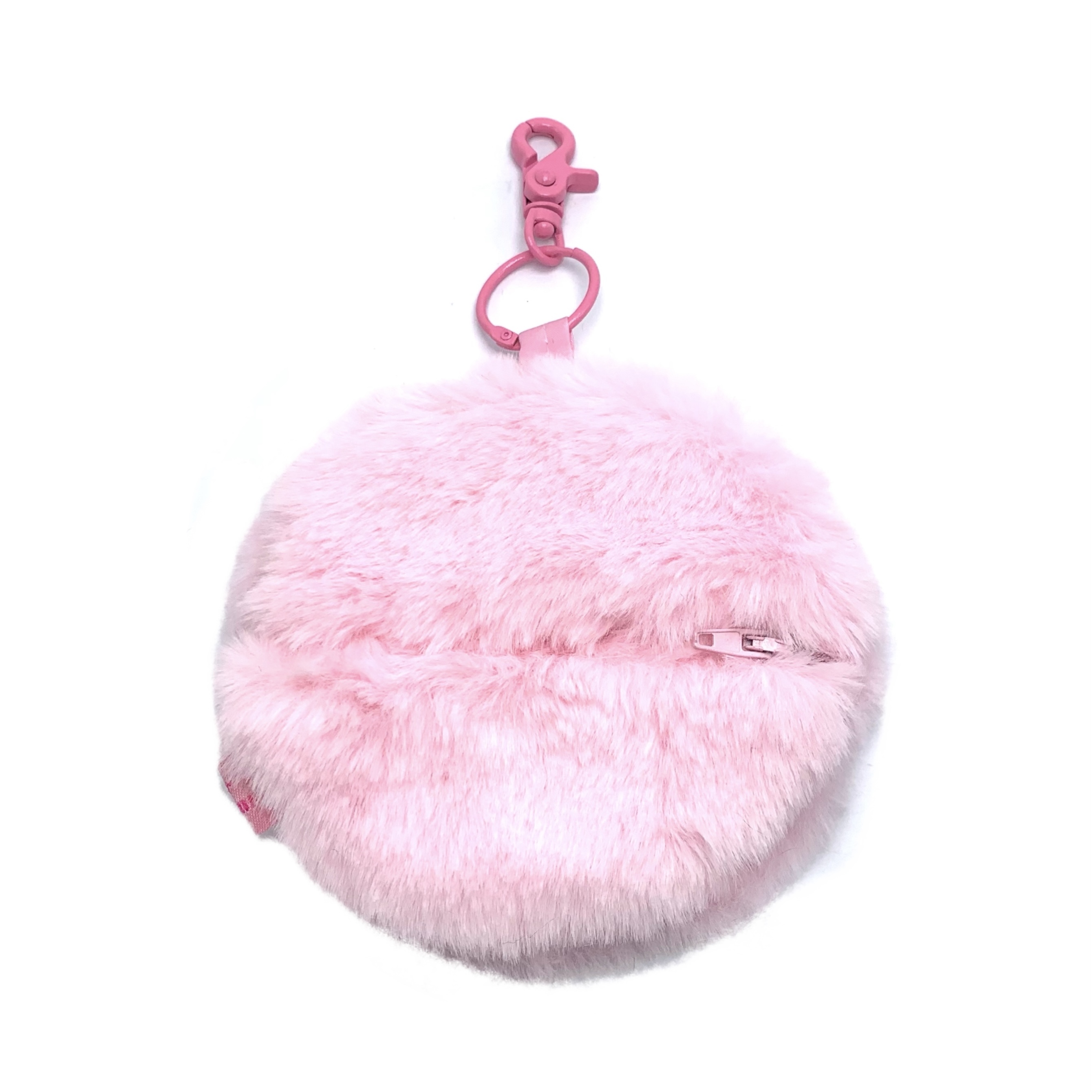 JCC 粉紅圓圓零錢包掛飾