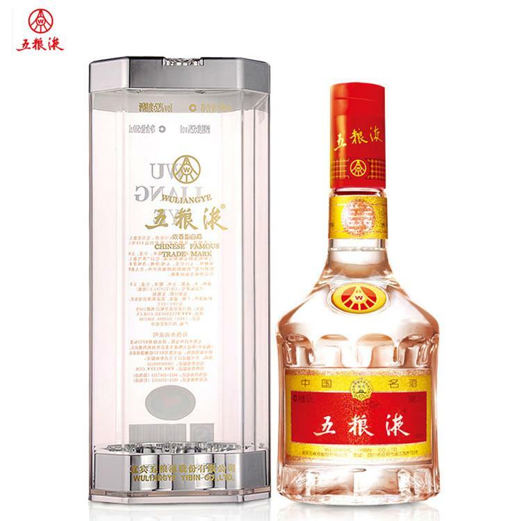 五粮液白酒WU LIAN GYE 52度淡香型白酒500ｍｌ-