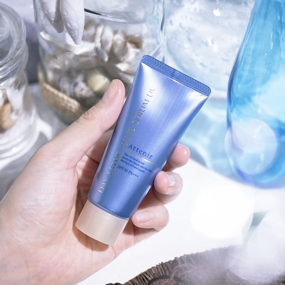 [限定] ATTENIR Day Esthe Hand Serum UV SPF30 PA+++ 40g 保濕防曬護手精華兩支裝