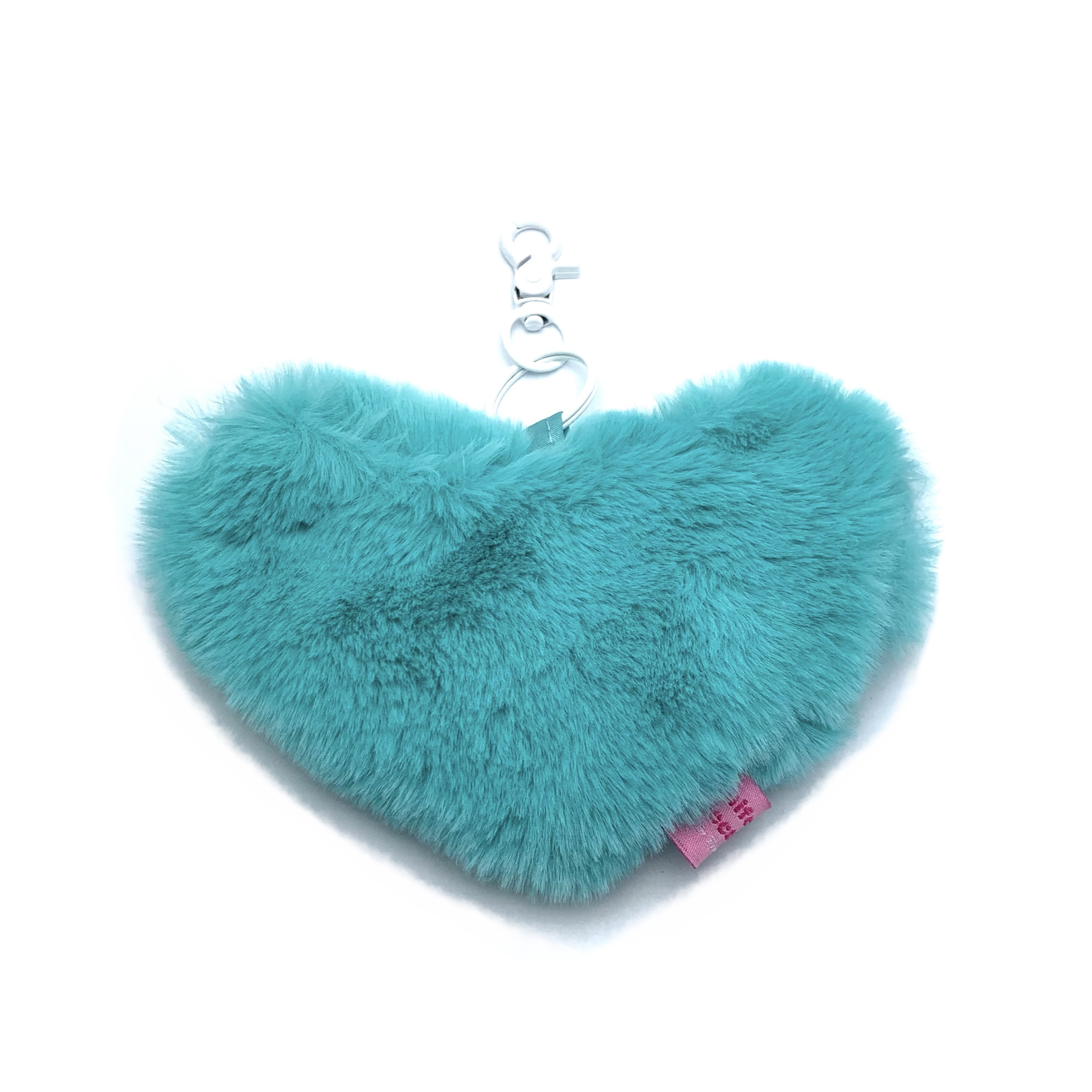 JCC 藍綠愛心零錢包掛飾