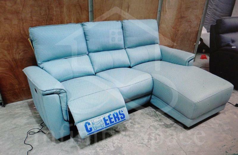 芝華仕2022最新型號 50199 真皮兩座+貴妃電鉸梳化