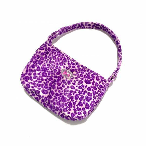 JCC 紫色豹紋法棍包