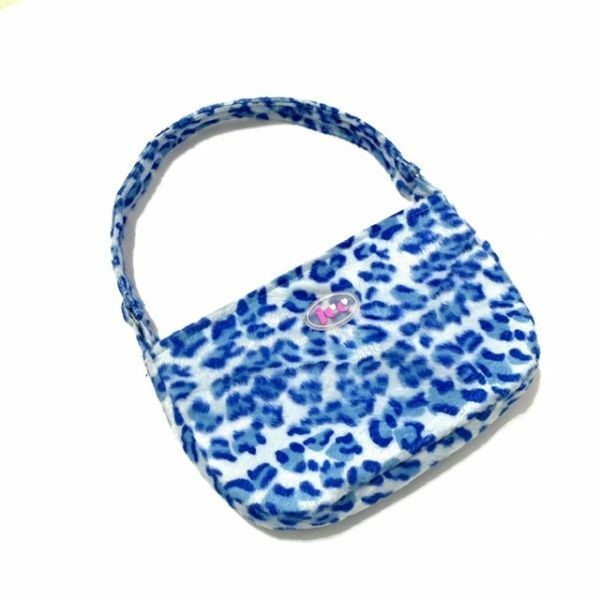 JCC 水藍豹紋法棍包