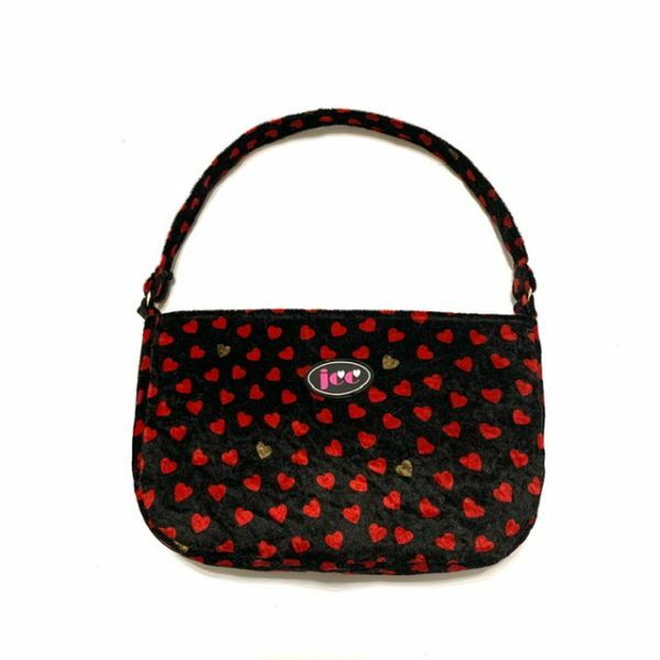 JCC 黑色愛心法棍包