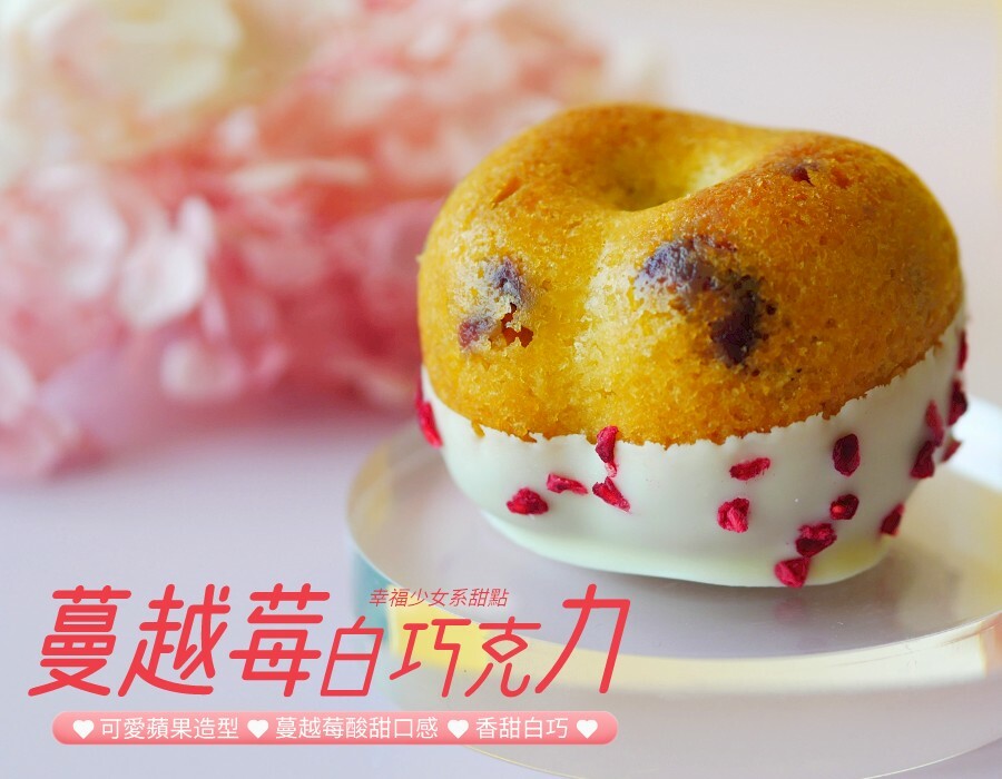 蔓越莓白巧蛋糕禮盒