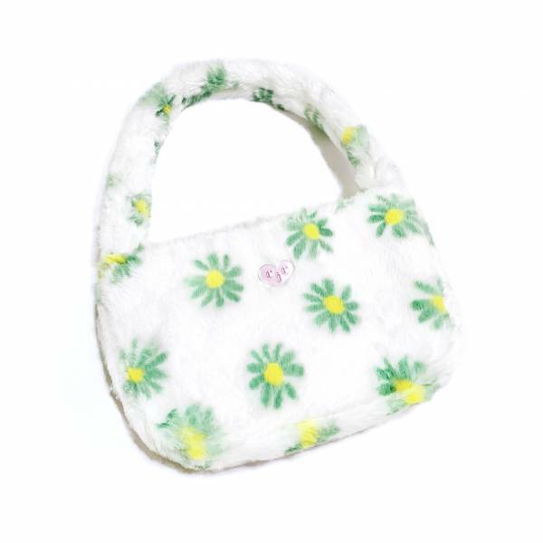 JCC 抹茶綠小雛菊法棍包