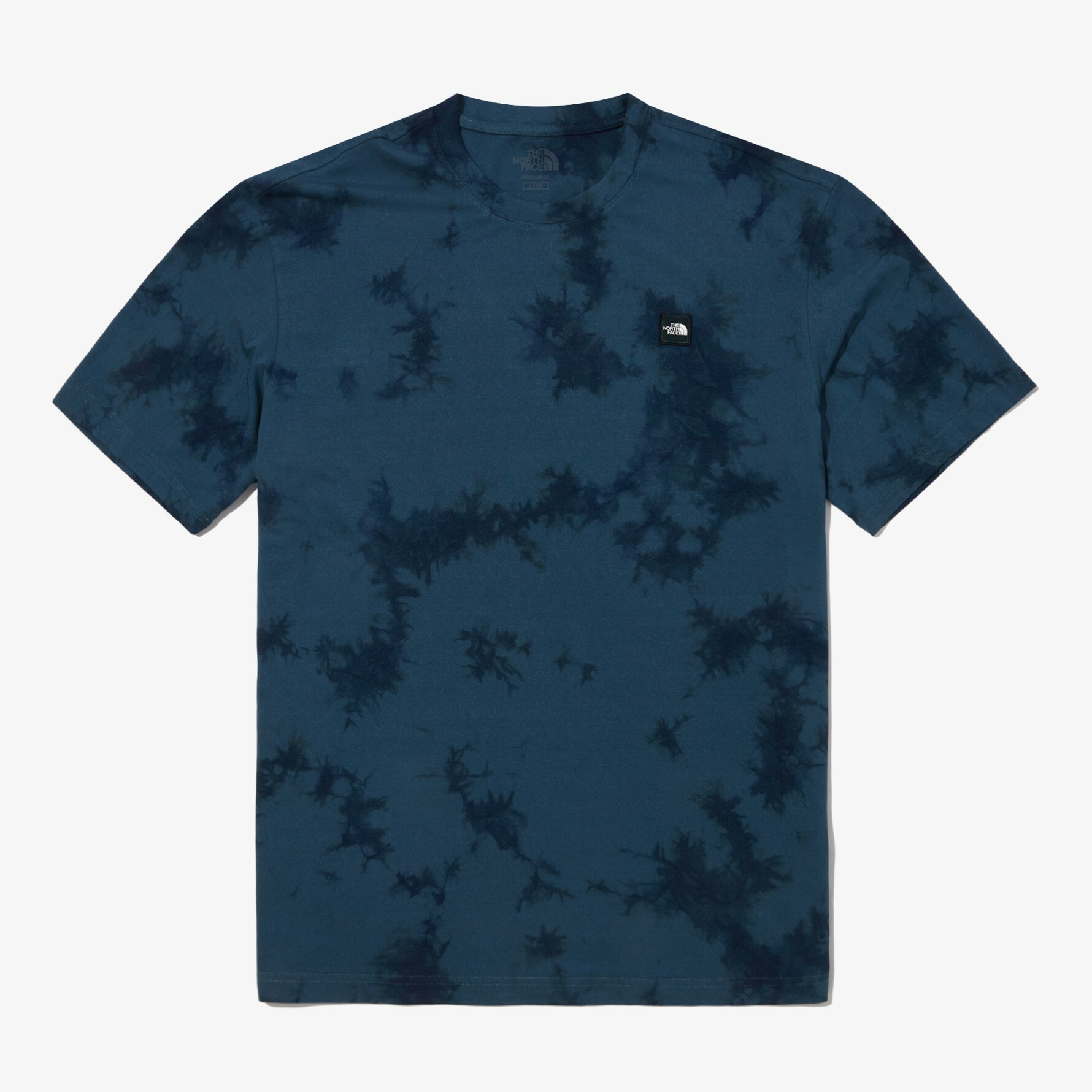 THE NORTH FACE 白標限定 MINI LOGO 繡章 短袖 短T 油墨藍 NT7UN19J