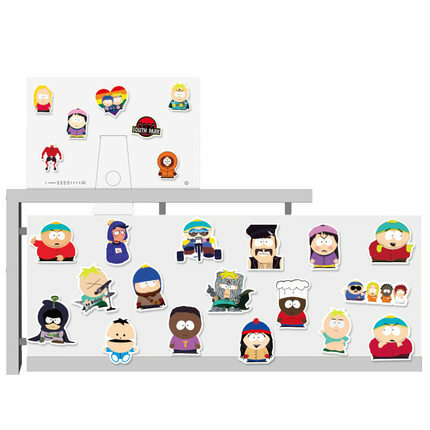 South Park 南方公園 貼紙50入組合包 60 x 55mm