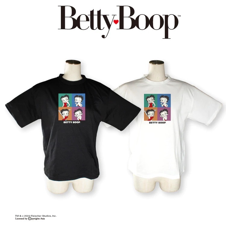 Betty Boop 貝蒂四格造型卡通T