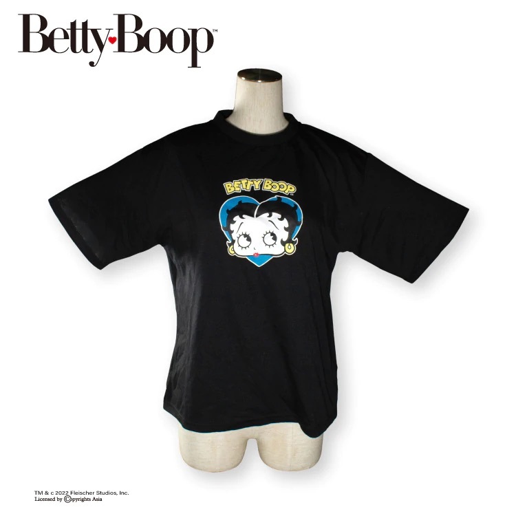 Betty Boop 貝蒂愛心造型卡通T