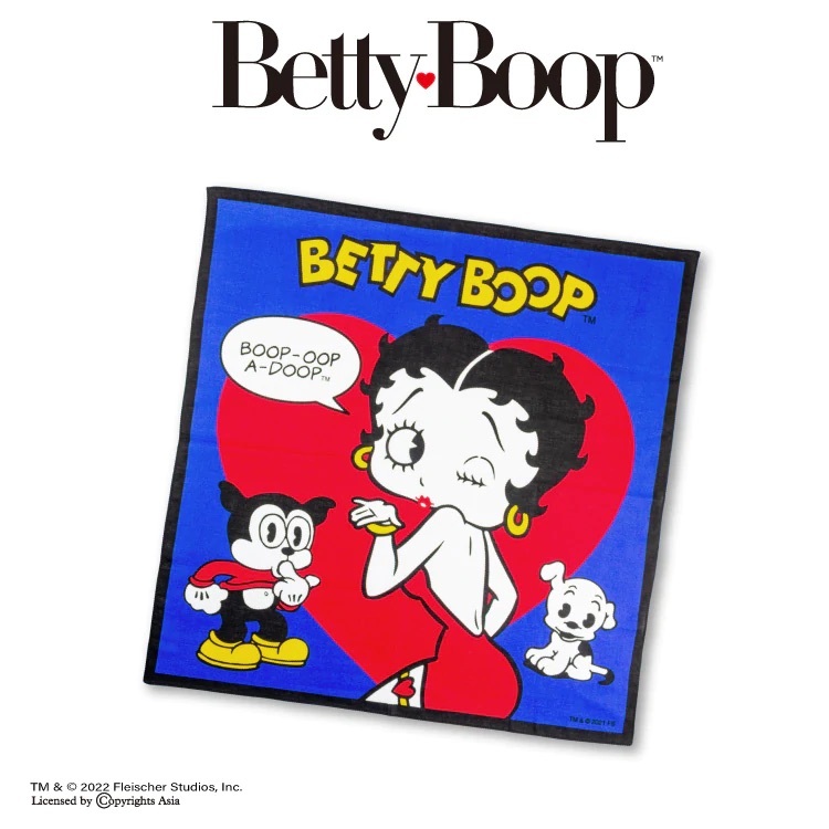 Betty Boop 貝蒂造型頭巾