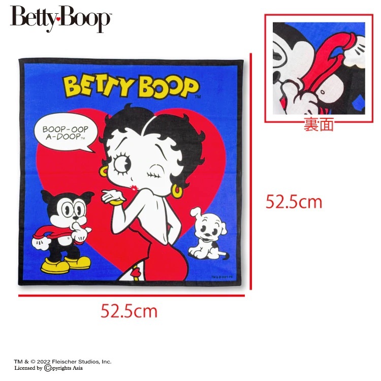 Betty Boop 貝蒂造型頭巾