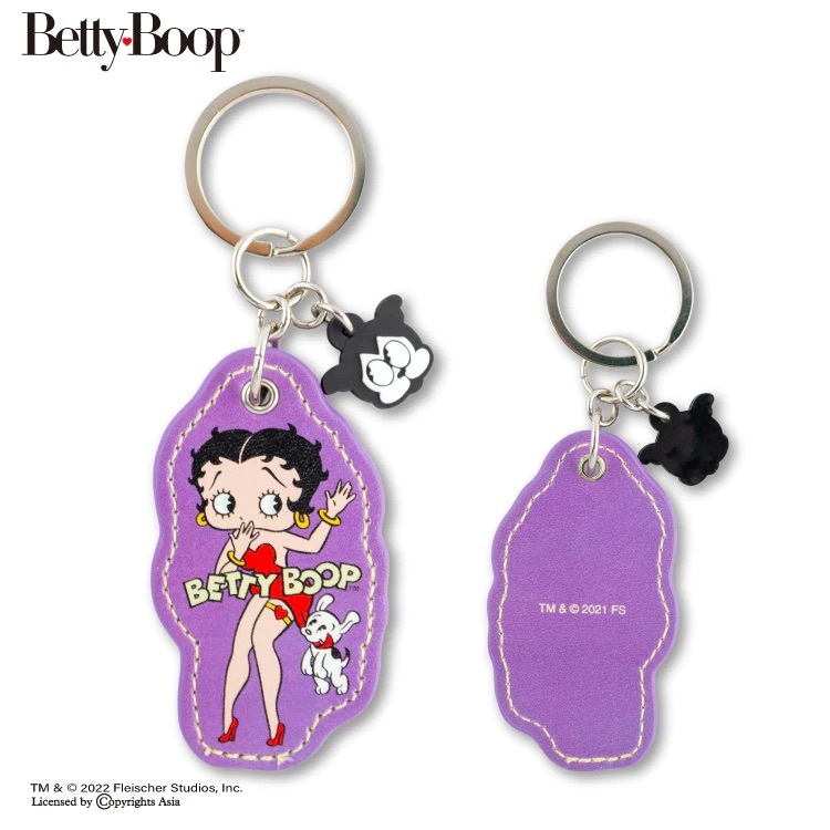 Betty Boop 貝蒂與吉祥物鑰匙圈