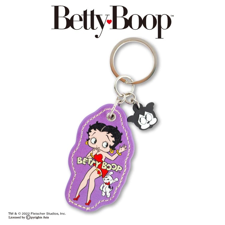 Betty Boop 貝蒂與吉祥物鑰匙圈