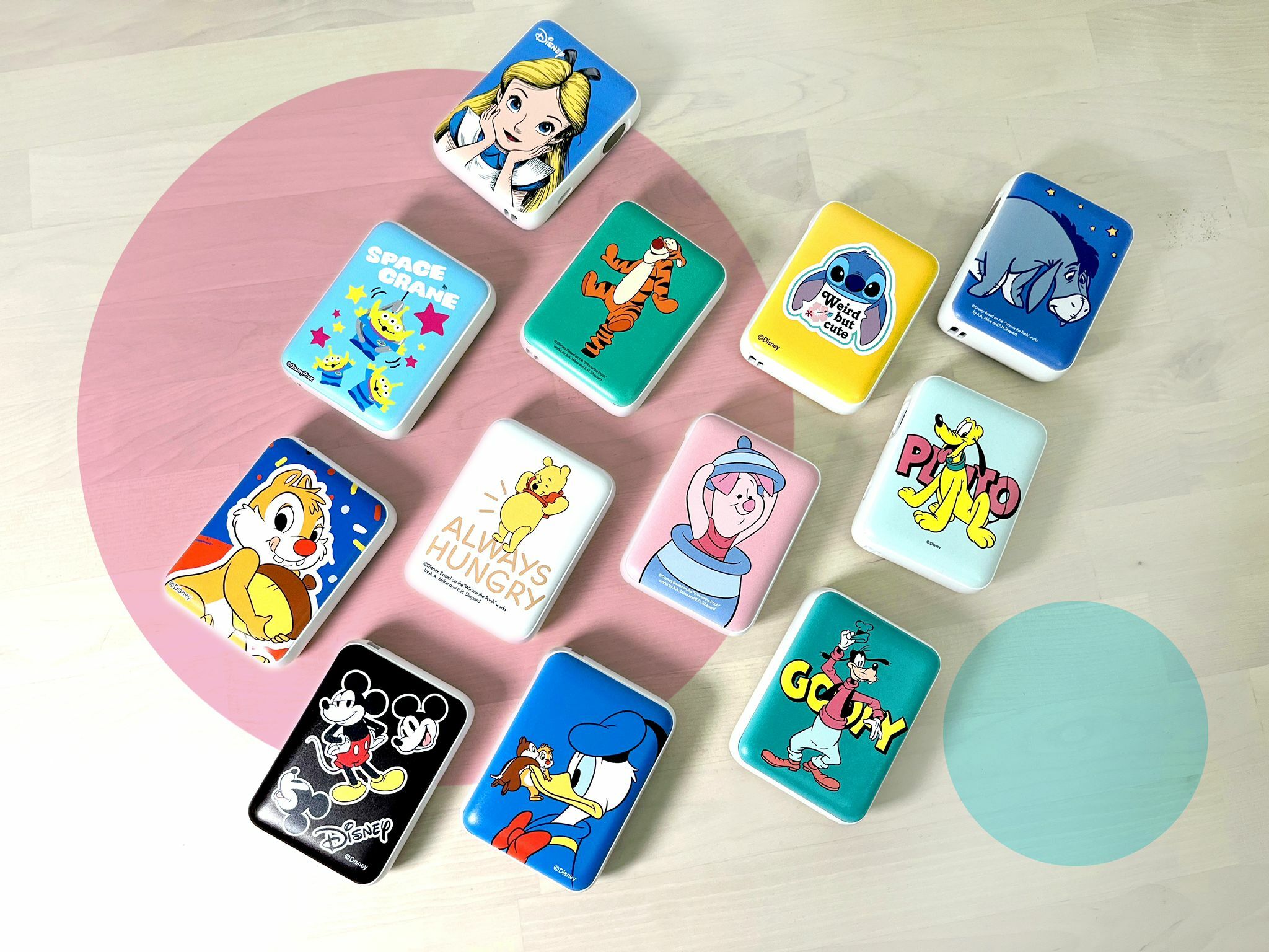迪士尼卡通口袋行動電源