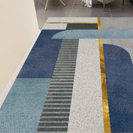 莫蘭迪千鳥格除塵迎賓地墊