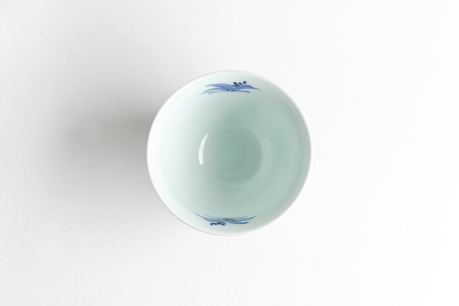 溪山窯-染付高山寺小仙茶(大)