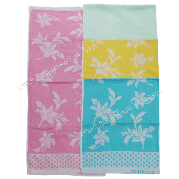 6條裝 印花毛巾 4130391