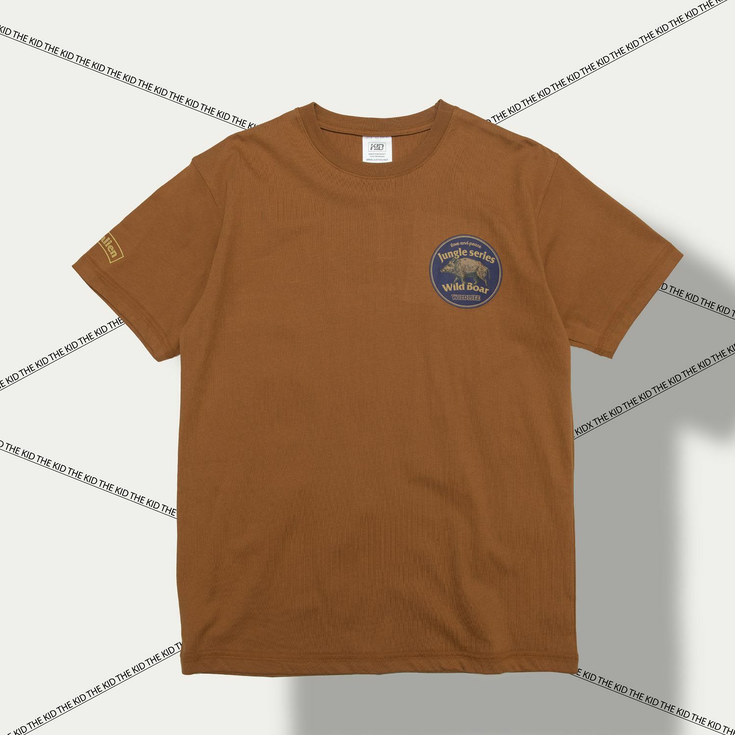 KID ® 復刻動物系列 野山豬標語 短T