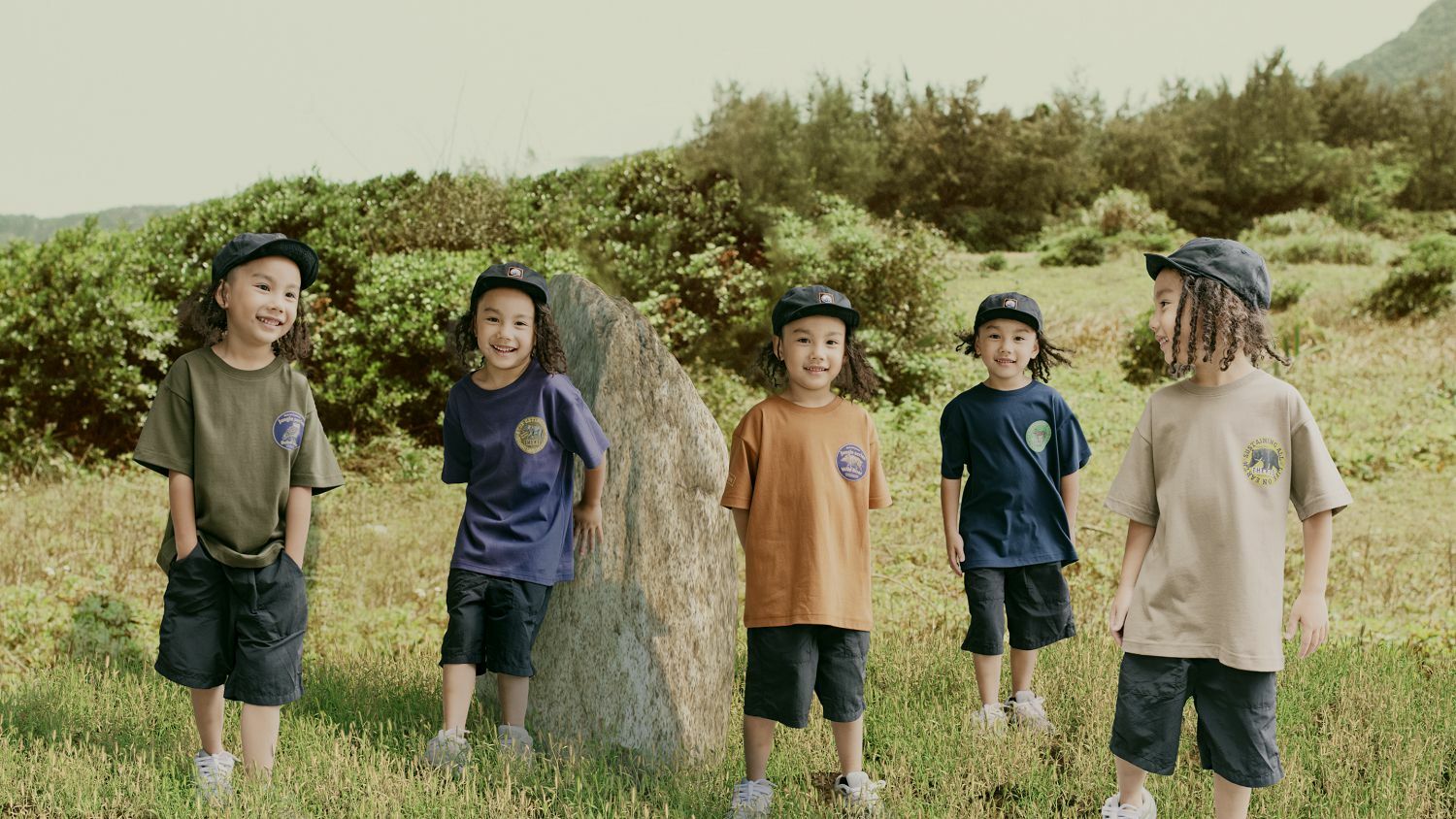 KID ® 復刻動物系列 貓頭鷹標語 童裝T