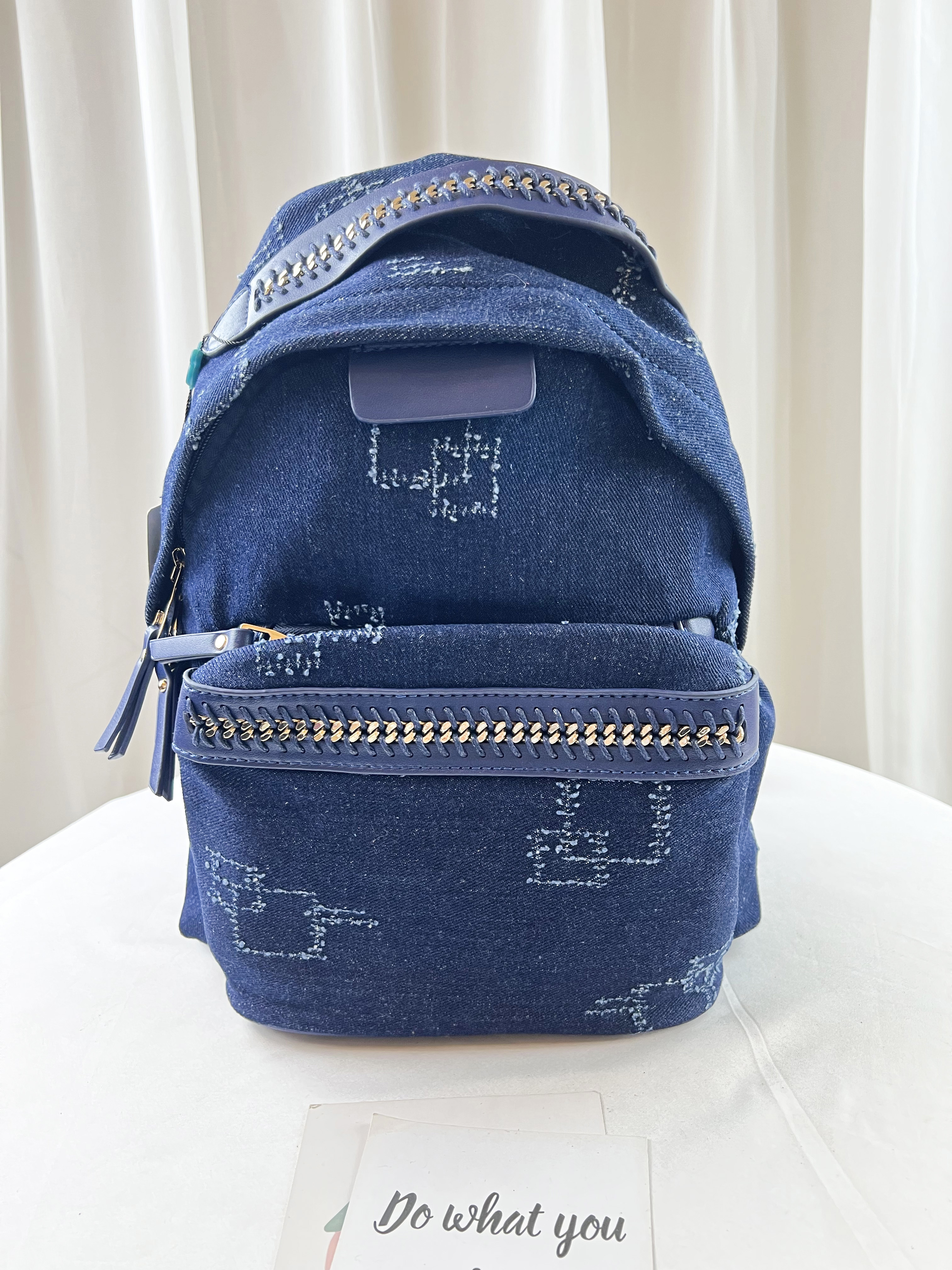 復古丹寧牛仔後背包 #SM-1721