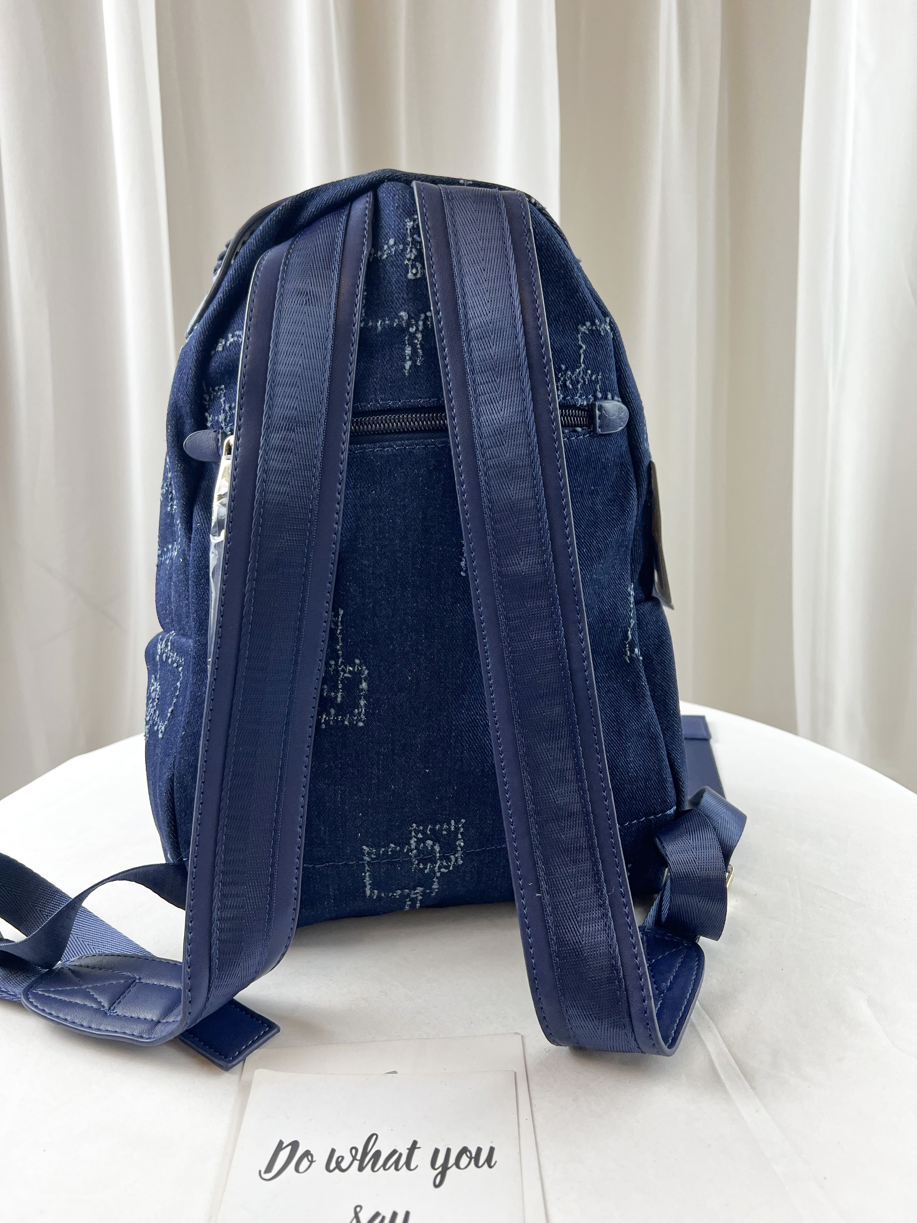 復古丹寧牛仔後背包 #SM-1721