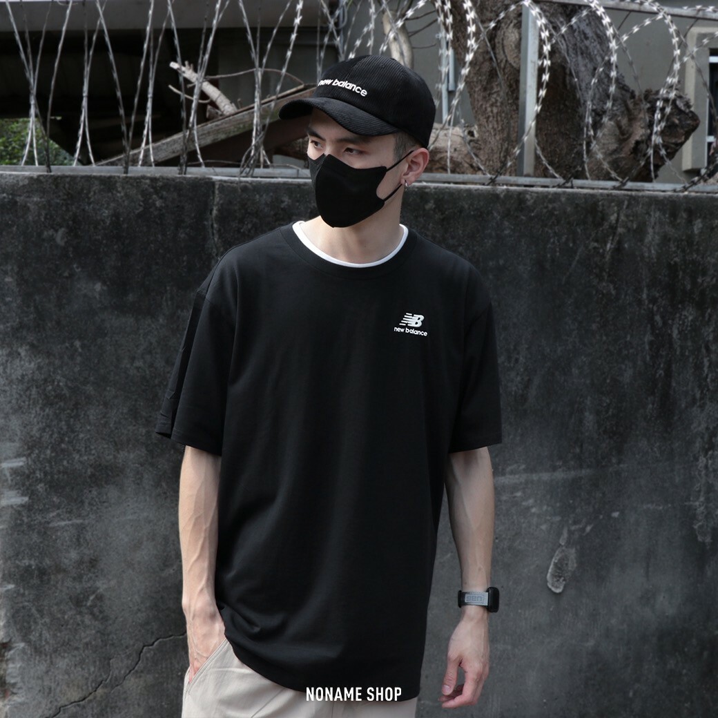 🔥價格失守🔥 NEW BALANCE NB Essentials 刺繡 短T 兩色 (男款)