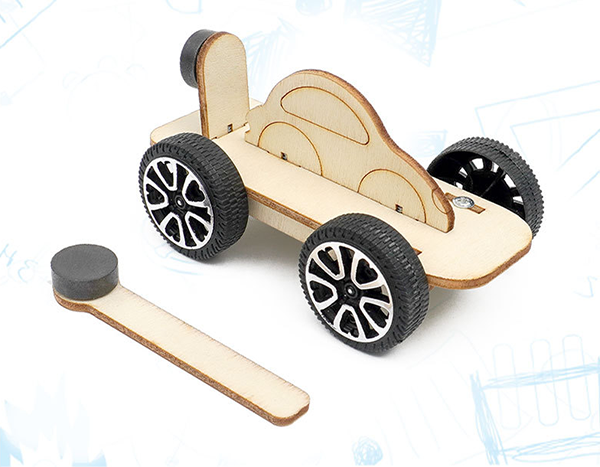 DIY STEM磁力車實驗材料包  R-38A