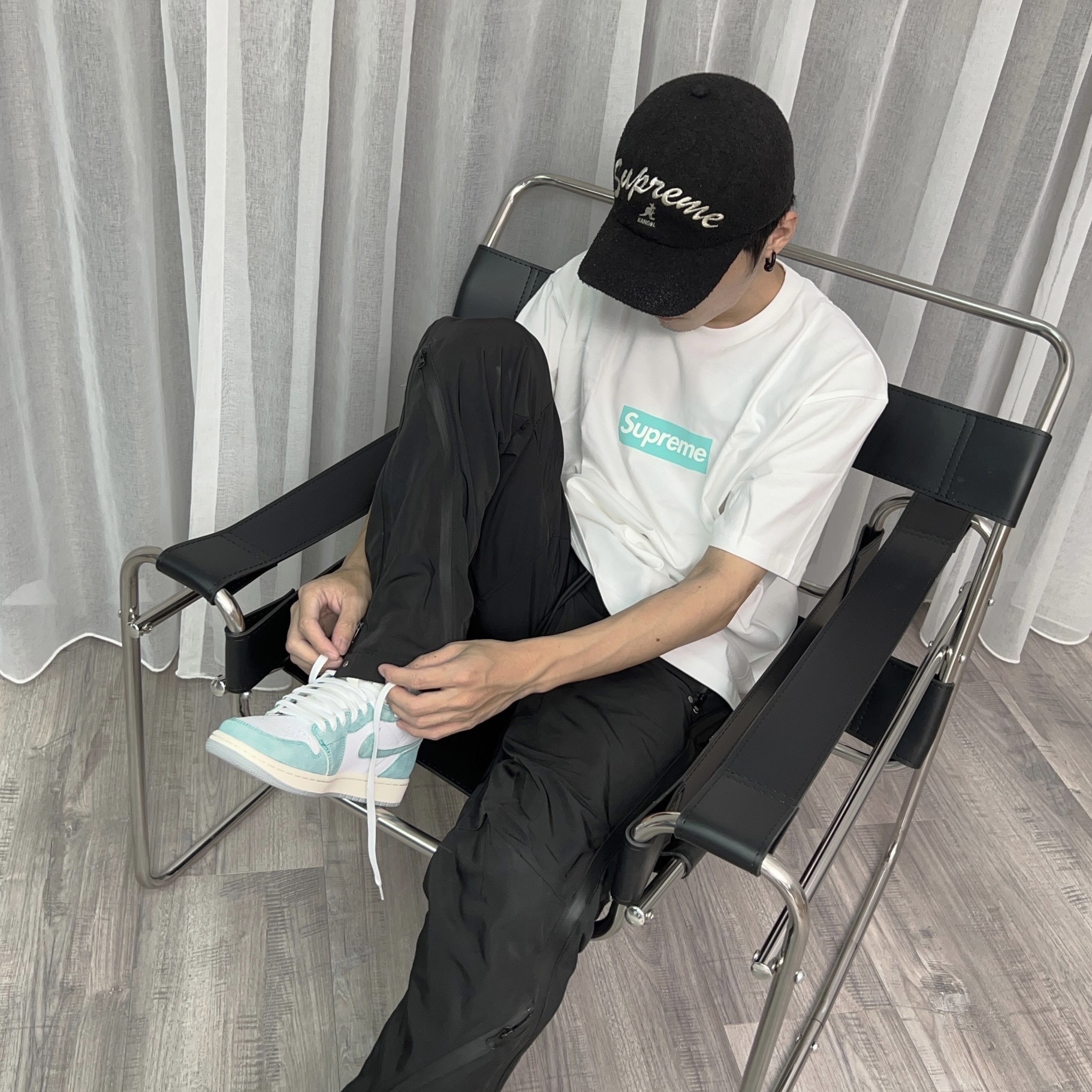 -(A4b)-AIR JORDAN 1 RETRO HIGH OG 白綠 TURBO GREEN - 555088 311