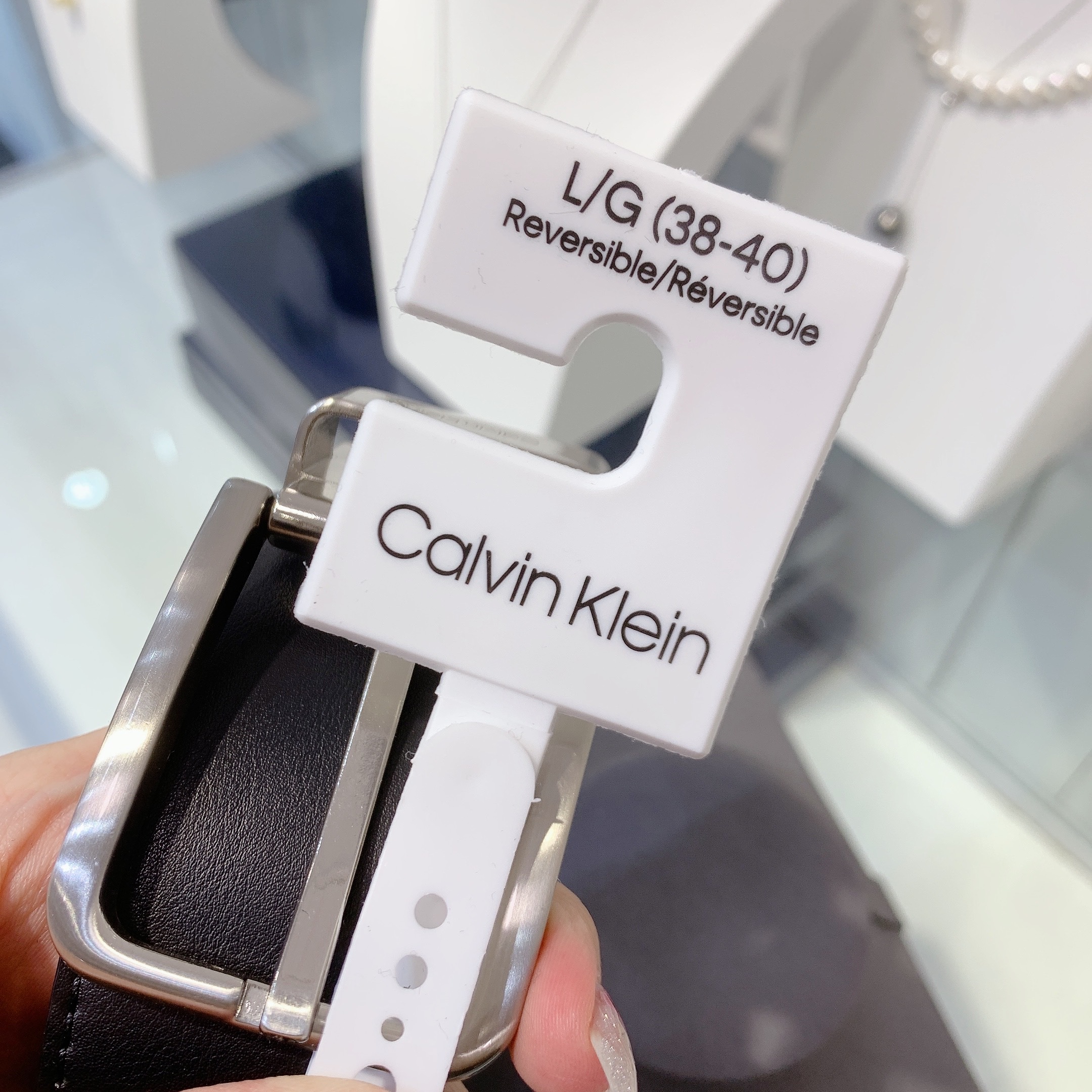 Calvin Klein男裝皮帶