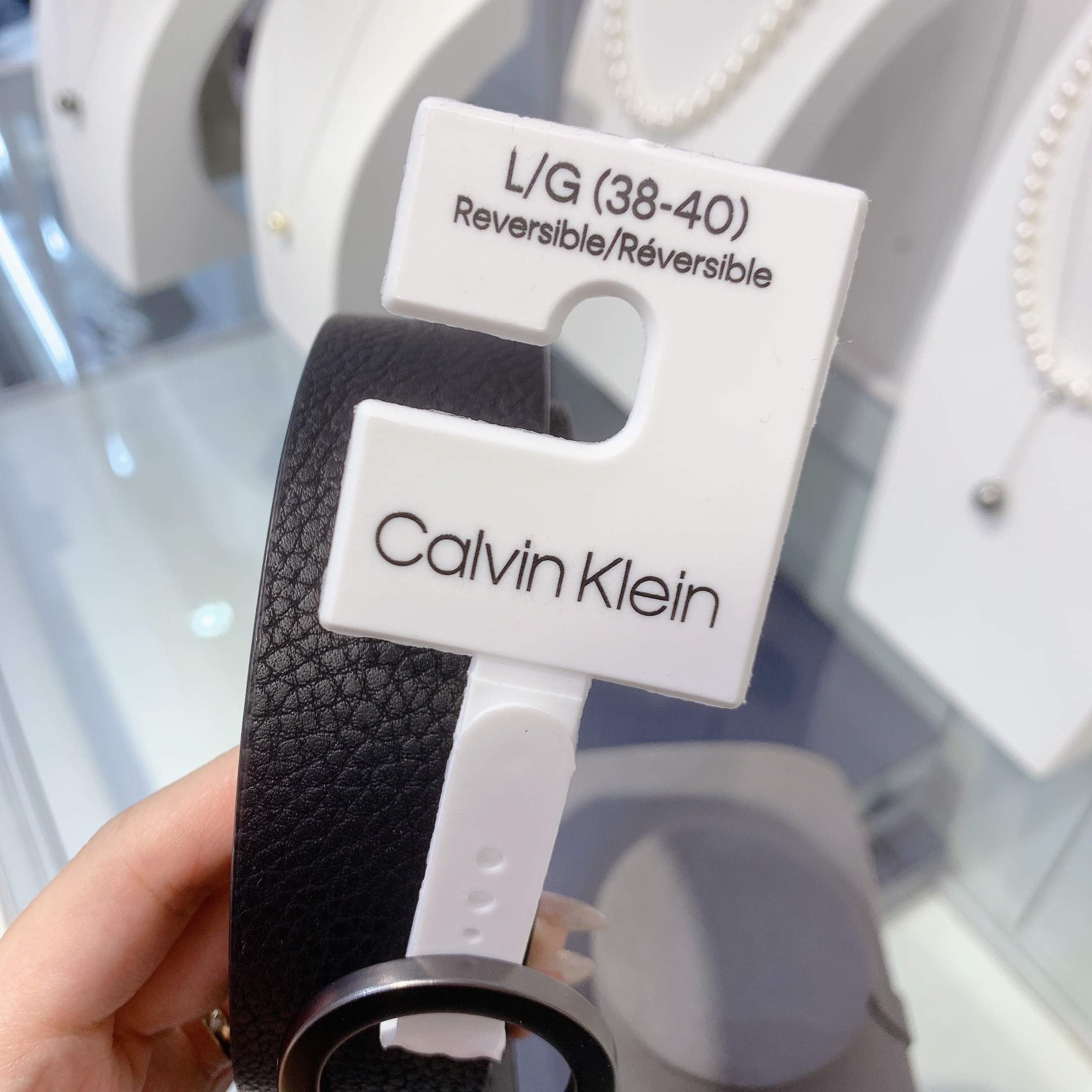 Calvin Klein男裝皮帶