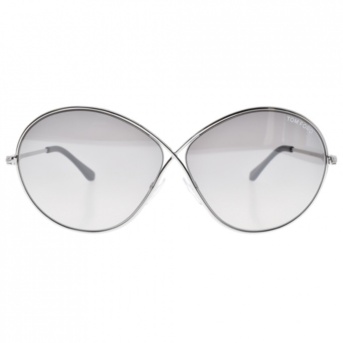 【TOM FORD】TOM0564 18C 經典8字蝶型框太陽眼鏡(水銀鏡面)