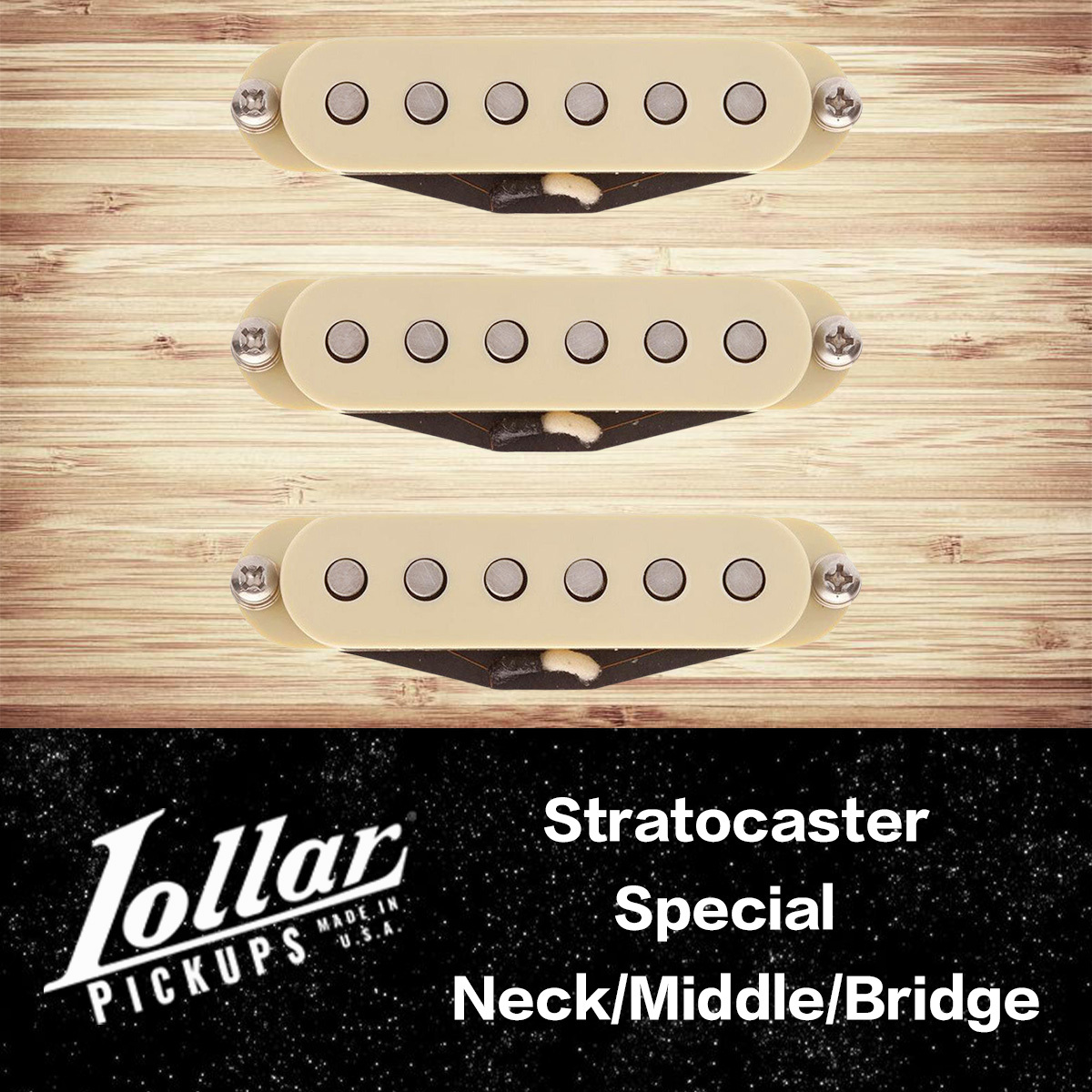 Lollar Strato Special Staggered 前/中/後 段 電吉他 拾音器