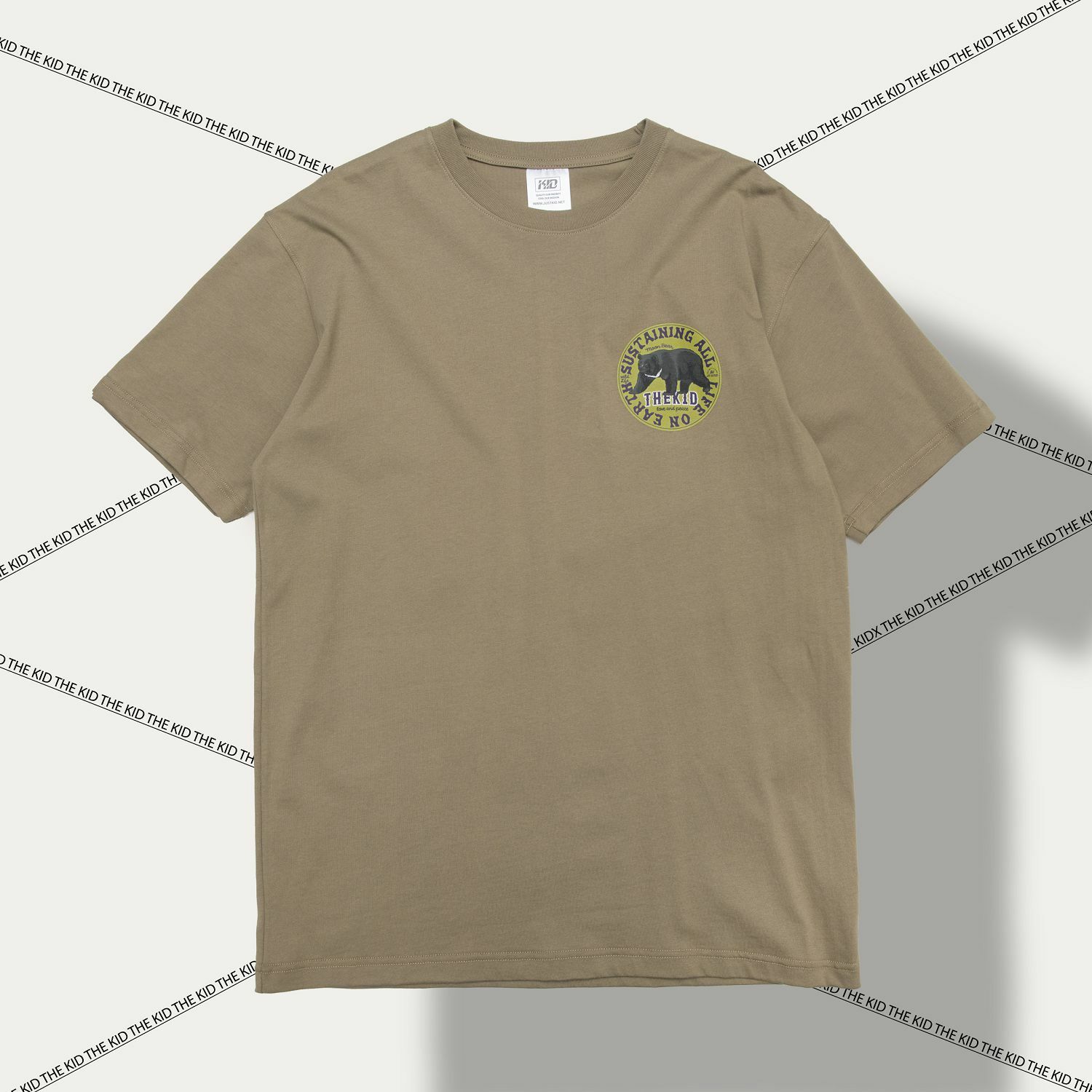 KID ® 復刻動物系列 台灣黑熊標語 短T