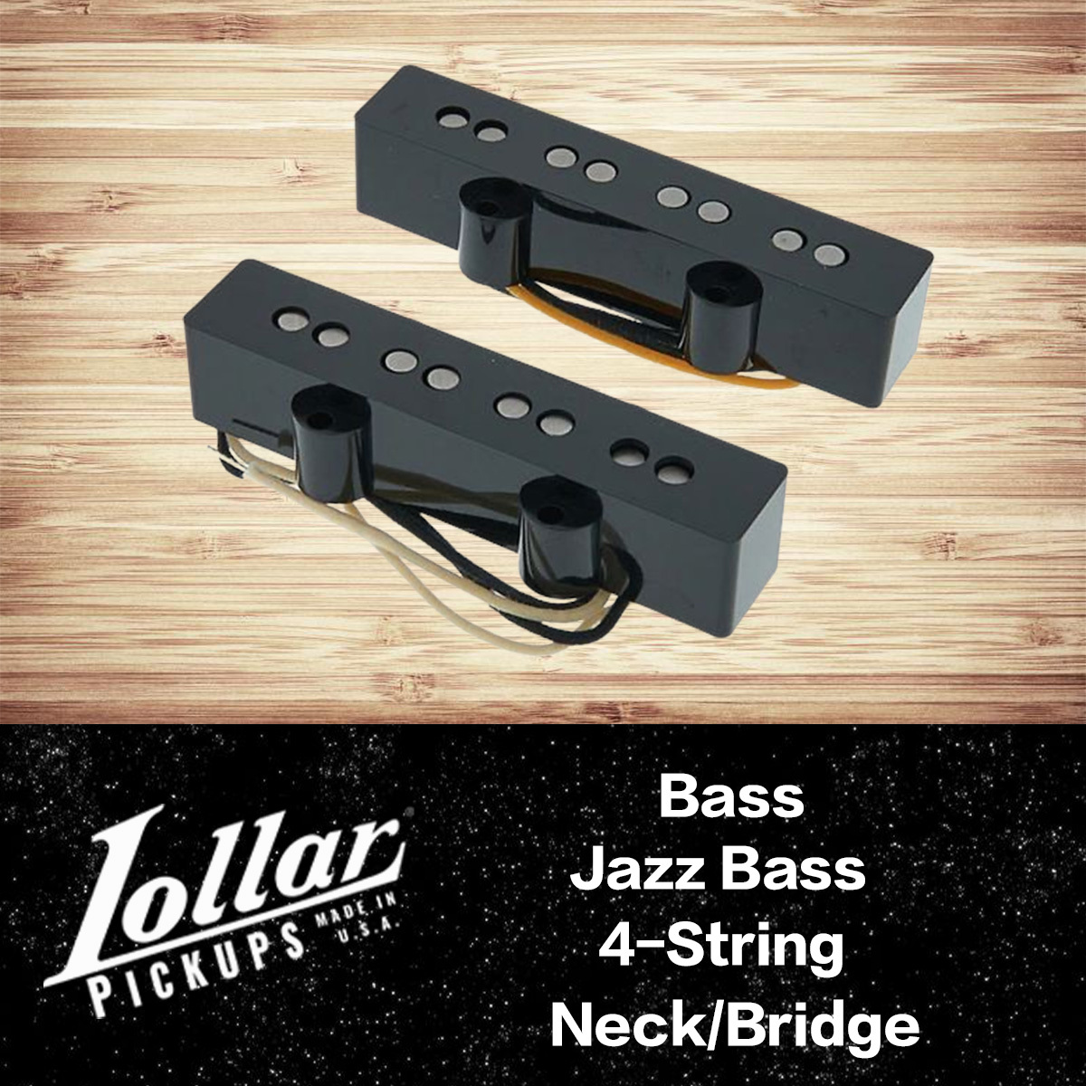 Lollar Bass Jazz Bass 前/後 段 貝斯 拾音器