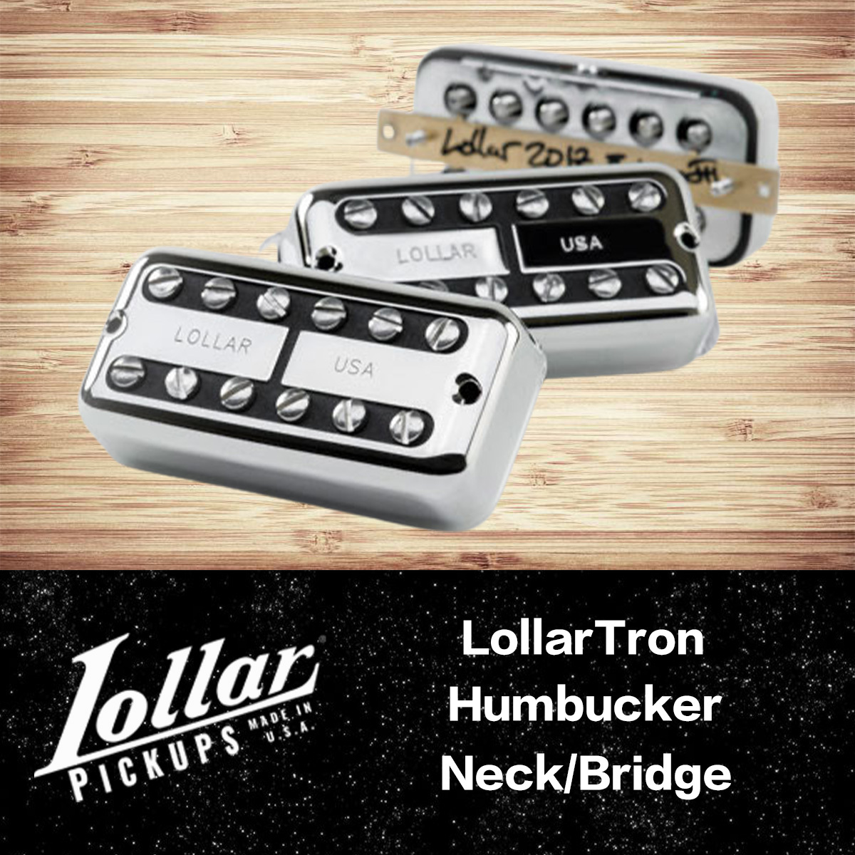 Lollar LollarTron Humbucker 前/後 段 雙線圈 電吉他 拾音器
