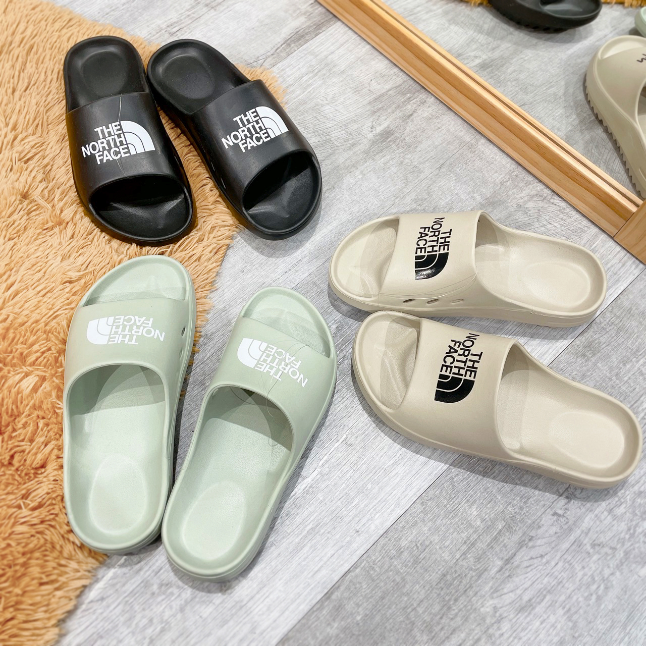 THE NORTH FACE 北臉 鋸齒止滑 完全防水拖鞋【NS98N10K】