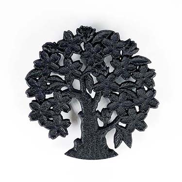 【鳳文堂】櫻花樹 鑄鐵壺墊