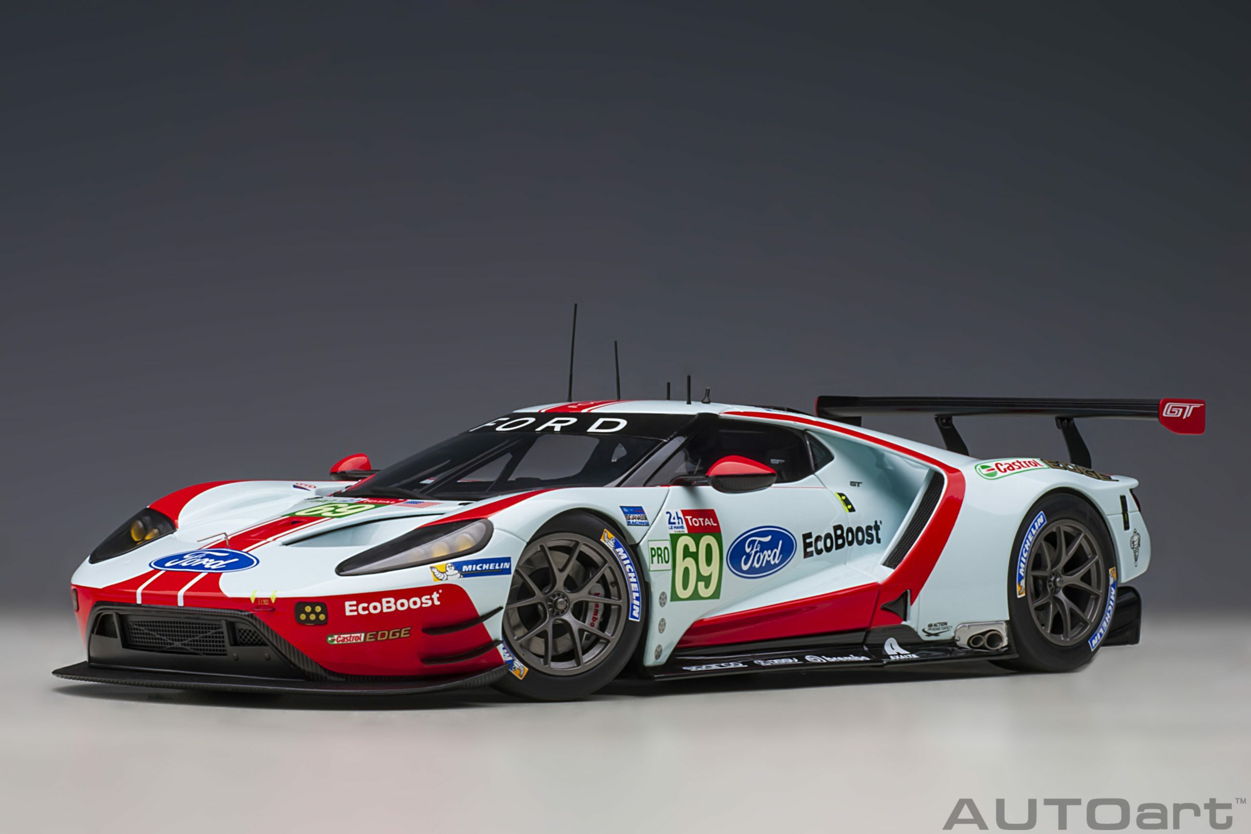 預訂(訂金$300) (預訂價$1872) :1/18 AUTOART ord GT GTE Pro Le Mans 24h 2019 R.Briscoe/R.Westbrook/S.Dixon #69 (81913)