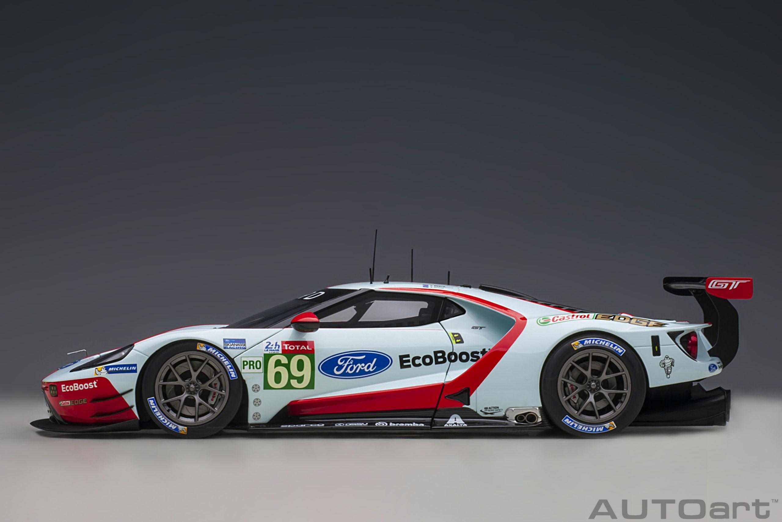 預訂(訂金$300) (預訂價$1872) :1/18 AUTOART ord GT GTE Pro Le Mans 24h 2019 R.Briscoe/R.Westbrook/S.Dixon #69 (81913)