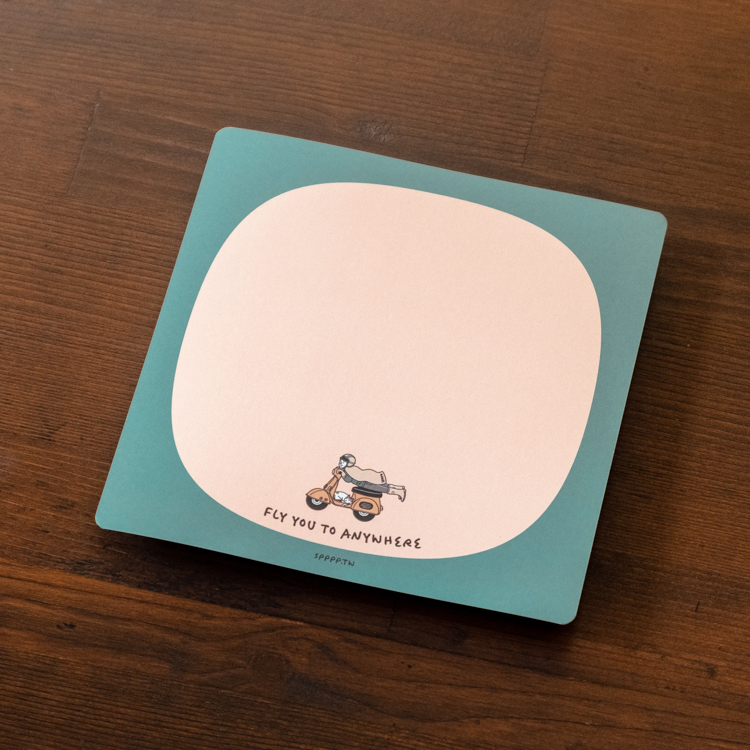 SPPPP｜Flying Boys｜明信片｜機車飛人