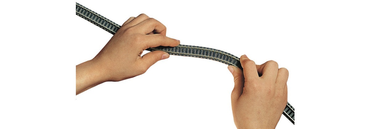 Fleischmann 9106 N規 Flexible Track 彈性軌 777mm